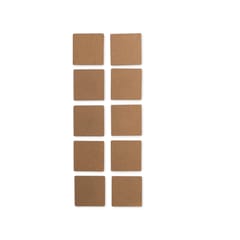 IVEI MDF Square 3 inch Magnets -Set of 10 - 3 mm