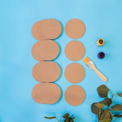 IVEI MDF Round Coasters (3mm) -Set of 20
