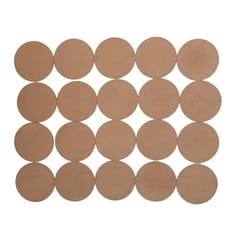 IVEI MDF Round Coasters (3mm) -Set of 20