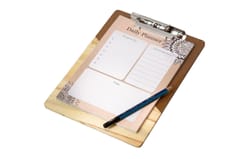 IVEI Clip Board with daily planner