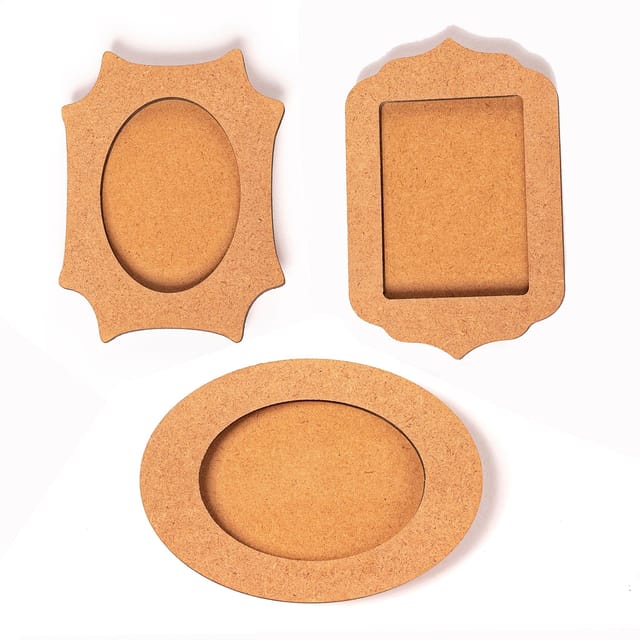 IVEI Shaped Photoframe Magnets - Set of 3 (curvy)