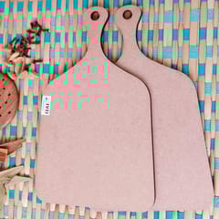 IVEI MDF Board Cutouts - Chopping Board Shaped - DIY Set of 2