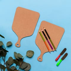 IVEI MDF Board Cutouts - Chopping Board Shaped - DIY Set of 2