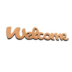IVEI MDF Welcome Plaque - DIY