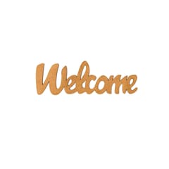 IVEI MDF Welcome Plaque - DIY