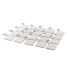 IVEI Keychain Square - 2 in *2 in - Set of 20 (with Primer)