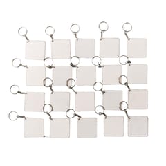 IVEI Keychain Square - 2 in *2 in - Set of 20 (with Primer)