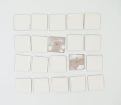 IVEI MDF Square Magnets - Set of 20 (2in X 2in) with Primer