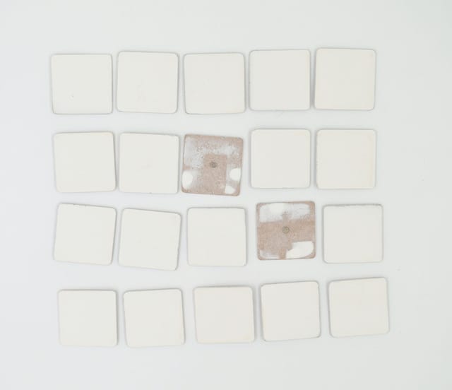 IVEI MDF Square Magnets - Set of 20 (2in X 2in) with Primer
