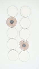 IVEI MDF Round 3in Magnets -Set of 10 (with primer)