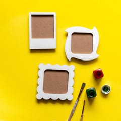 IVEI MDF Photoframe Magnets - Set of 3 With Primer