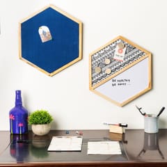 IVEI Hexa Utility Wall decor set (Write / Pin / Magnet / Decor)