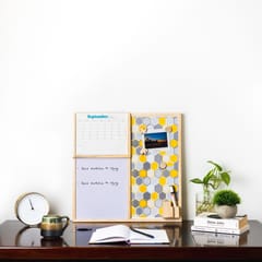 IVEI Whiteboard and Metal board with Planner