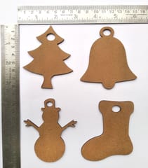 IVEI MDF Cut Out Christmas Pack - set of 20