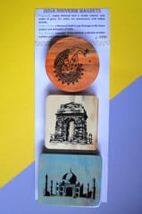 IVEI India Souvenir Magnets - Set of 3