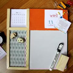 IVEI Pin + White +Metal Combination board