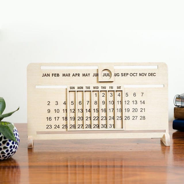 IVEI Sliding Perpetual Calendar