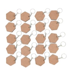 IVEI Hexagon Key chains - Set of 20