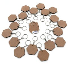 IVEI Hexagon Key chains - Set of 20