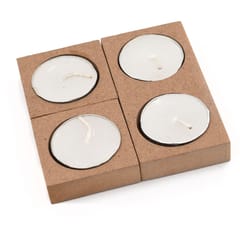 IVEI MDF Tea Light Candles -  Set of 3