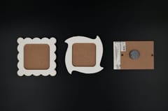 IVEI MDF Photoframe Magnets - Set of 3 (with/without primer)