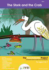 IVEI The Stork and the Crab - Workbook and 2 DIY Coasters - 4 to 7 yrs