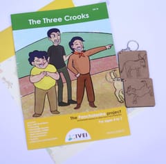 IVEI The Three Crooks  - Workbooks and 2 DIY Keychains- 4 to 7 Yrs