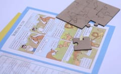 IVEI - The Horse and the Lion - Workbooks and 1 DIY Puzzle  - 4 to 7 Yrs