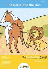 IVEI - The Horse and the Lion - Workbooks and 1 DIY Puzzle  - 4 to 7 Yrs
