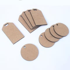IVEI Bag / Luggage Tags 6mm - Set of 10 (2 shapes)