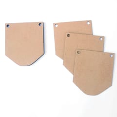IVEI MDF Bunting/ Toran | Make-your-own Bandhanwar