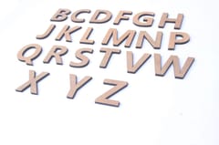 IVEI MDF Letters Consonants - Set of 21 - 6mm
