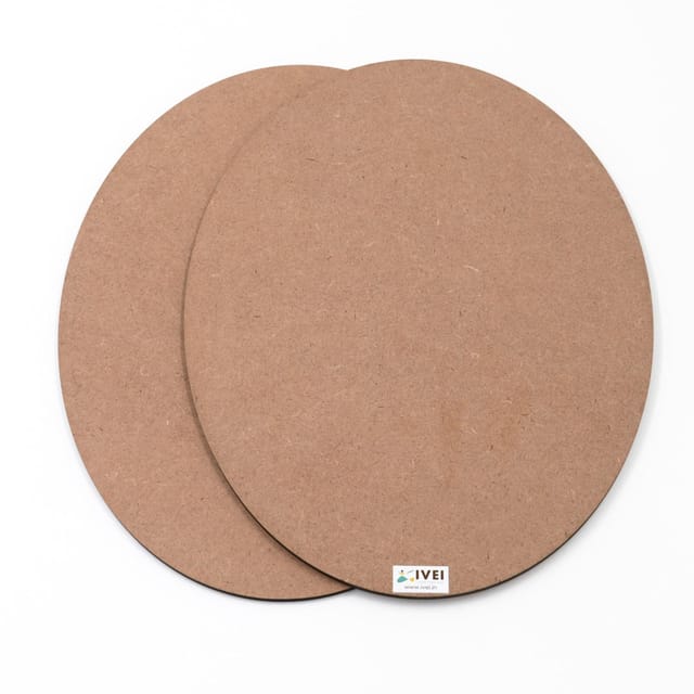 IVEI MDF Oval - Set of 2