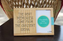 IVEI Wooden table and wall photo frame - Memories