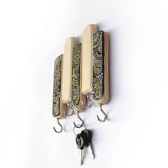 IVEI Wooden Hand Painted - Mehendi Art Hook