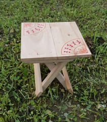 IVEI Warli Wooden Portable Folding Table