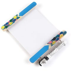 IVEI Wooden Fridge Magnet with Whiteboard and Hooks - Paper Quilling