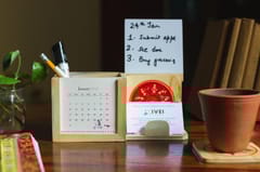 IVEI Warli Multi-Utility Calendar Desk Organizer