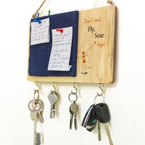 IVEI Warli Key Holder with Pin Board