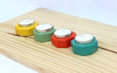 IVEI Tealight Candles Hexagon -  Set of 4