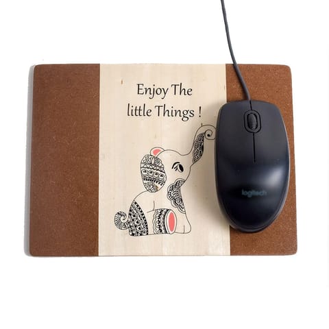 IVEI Wooden Elephant  Mousepad