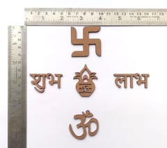 IVEI MDF Cut-Out pack for Diwali and festivals - set of 20