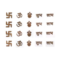 IVEI MDF Cut-Out pack for Diwali and festivals - set of 20