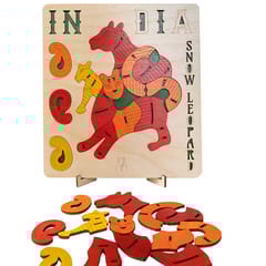 Ekoplay - Indian Snow Leopard Puzzle Game