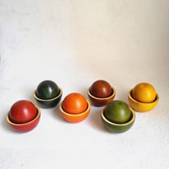 GulabTribe-Bowls and Balls Sorter Set