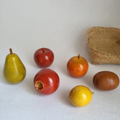 GulabTribe - Wooden Fruits Learning Set