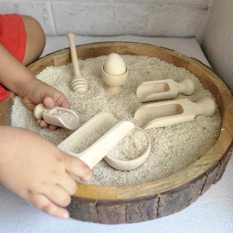 GulabTribe - Wooden Sensory Play Kit