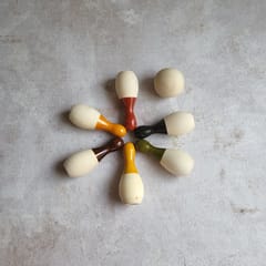 GulabTribe - Wooden Mini Bowling Set