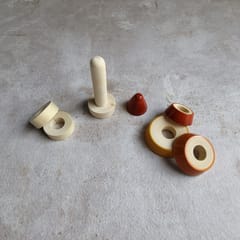 GulabTribe - Wooden Tree Stacker Game