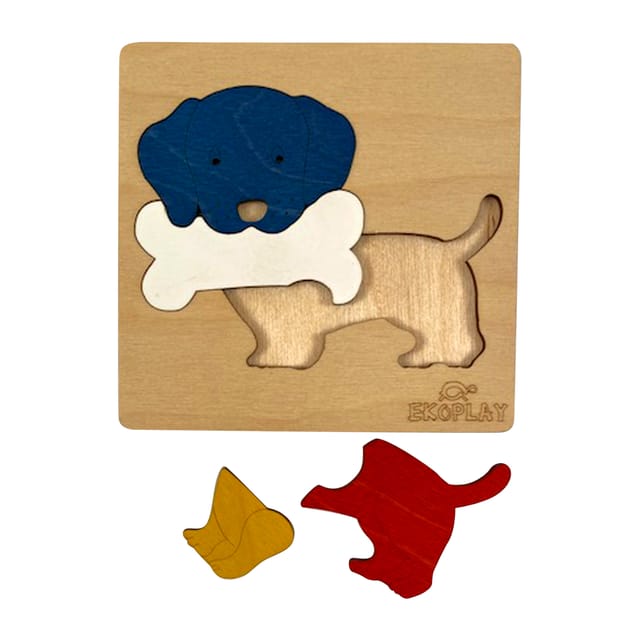 Ekoplay - Dog With a Bone Puzzle Game